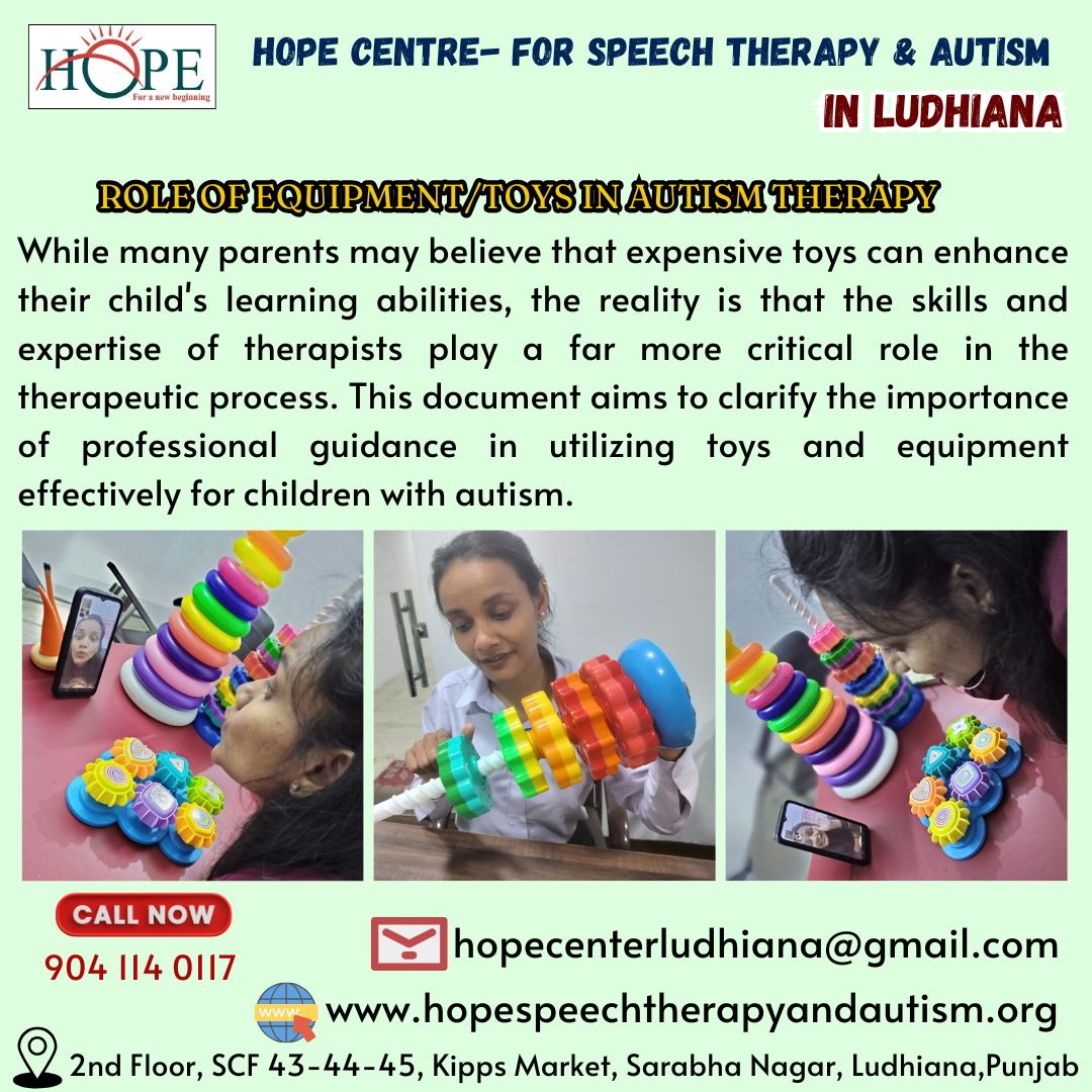 Autism Treatment & Speech Therapy Centre in Ludhiana